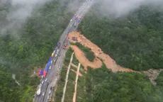 Vụ sập cao tốc ở Trung Quốc: Số người thiệt mạng tăng lên 36