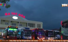 Trung chuyển hành khách sau sự cố sạt lở hầm đường sắt Chí Thạnh