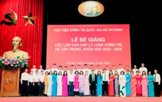 Bế giảng các Lớp cao cấp lý luận chính trị hệ tập trung khóa học 2023-2024