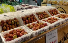 Vải thiều Thanh Hà giá gần 600.000 đồng/kg tại siêu thị Australia