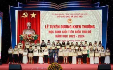 Tuyên dương, khen thưởng học sinh tiêu biểu Thủ đô năm học 2023-2024
