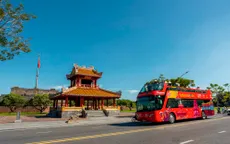 Khám phá Di sản Cố đô Huế bằng xe buýt hai tầng