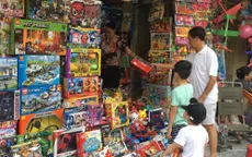 Hiểm họa từ đồ chơi trẻ em không rõ nguồn gốc
