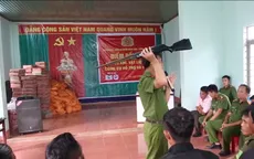 Nhiều cách làm sáng tạo trong vận động thu hồi vũ khí, vật liệu nổ, công cụ hỗ trợ