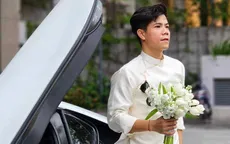 Hình ảnh ít ỏi từ đám cưới Đinh Mạnh Ninh, Hồ Ngọc Hà cảm ơn "bạn trai"