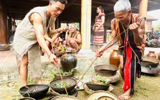 Kon Tum: Đặc sắc lễ hội trỉa lúa của người Brâu