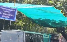 Ấn Độ chăng bạt chống nắng ở điểm chờ đèn giao thông