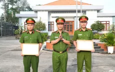 Bộ Công an tặng Bằng khen cho 2 Công an xã cứu người nước ngoài bị đuối nước