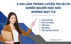 5 Sai lầm trong luyện thi IELTS khiến người học mãi không đạt 7.0