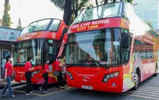 TP Hồ Chí Minh dự kiến mở thêm 2 tuyến xe buýt hai tầng mui trần