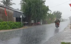 Đêm 8/5, vùng núi Bắc Bộ mưa to, có nơi trên 100 mm