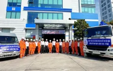 Hơn 350 công nhân điện lực miền Nam hỗ trợ đẩy nhanh tiến độ dự án đường dây 500kV