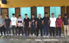 Phá đường dây cá độ bóng đá qua mạng, bắt 12 đối tượng