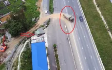 Xe tải “xé rào” vào cao tốc: Sa thải nhân viên nhận tiền để mở lối