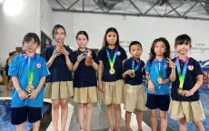 Đến Trường Quốc tế Nhật Bản xem các bé được học bơi từ khi mới 3 tuổi sẽ như thế nào?