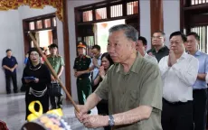 Chủ tịch nước Tô Lâm thăm một số di tích lịch sử cách mạng