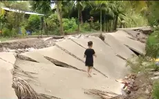 Kiên Giang khắc phục sạt lở, sụt lún