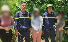 Cứu hộ kịp thời 3 nữ sinh viên đi lạc trong núi Hòn Vượn