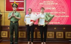 Vợ liệt sĩ hy sinh trong vụ khủng bố ở Đắk Lắk được tuyển dụng vào ngành Công an