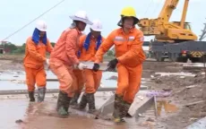 Gói thầu đầu tiên dự án 500KV mạch 3 hoàn thành thi công