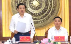 Đoàn khảo sát Tiểu ban Văn kiện Đại hội XIV của Đảng làm việc với Ban Thường vụ Tỉnh ủy Thanh Hóa