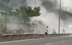 Cháy lớn xưởng bột nhang ở TP Hồ Chí Minh, 2 người tử vong