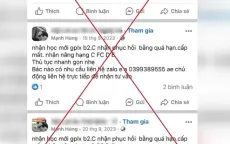 Cảnh giác chiêu trò lừa đảo thi bằng lái xe