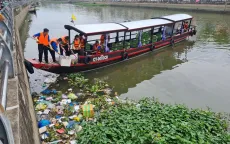 Cần Thơ thí điểm gom rác thải nhựa bằng bẫy rác