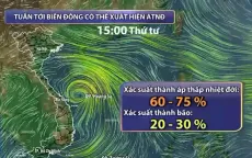 Áp thấp nhiệt đới sắp hình thành trên Biển Đông