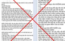Bộ Công an đang xác minh đối tượng đăng tin giả "lộ đề thi tốt nghiệp THPT"