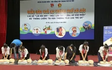 Thiếu nhi Thủ đô “nói lời hay, làm việc tốt, ứng xử văn minh”