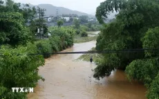 Một người bị mất tích nghi do lũ cuốn tại Sa Pa