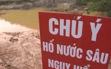 Nguy hiểm chết người tại những hố nước sâu