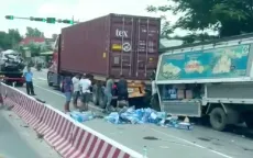 Tai nạn liên hoàn khiến 2 người thương vong ở Bình Dương