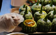 Nhà vô địch Iron Chef Vietnam 2012 trổ tài biến hóa cho sen, cà phê, chuối và dừa