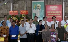 Chủ tịch Quốc hội Trần Thanh Mẫn thăm Di tích Chiến thắng Chương Thiện