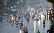 Bắc Bộ có nơi mưa rất to, cục bộ có nơi trên 80mm
