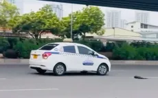 Triệu tập lái xe taxi đi ngược chiều, đánh võng trên đường Phạm Hùng
