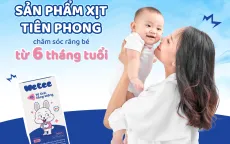 Wetee tiên phong ra mắt xịt chăm răng cho bé từ 6 tháng tuổi