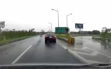 Nguy hiểm khi đi lùi trên cao tốc