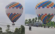 Thực hư thông tin khinh khí cầu chở 9 người bị rơi ở Ba Vì (Hà Nội)