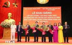 Bồi dưỡng cán bộ quy hoạch Ủy viên Ban Chấp hành Trung ương Đảng khóa XIV