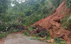 Hà Giang lại mưa rất lớn, sạt lở gây chia cắt
