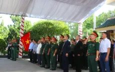 Gia Lai: Truy điệu và an táng 5 liệt sĩ hy sinh trong kháng chiến chống Mỹ