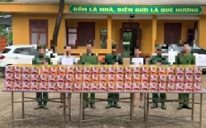 Bắt 2 đối tượng vận chuyển gần nửa tạ pháo hoa nổ từ Trung Quốc về Việt Nam