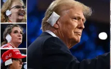 Trào lưu đeo băng tai y tế ủng hộ ông Trump