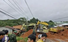 Sạt lở đất ở Lâm Đồng, 2 người thương vong