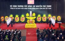 Lời cảm ơn của Ban Lễ tang và gia đình Tổng Bí thư Nguyễn Phú Trọng