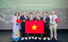 Giành 3 huy chương vàng, đoàn Việt Nam đứng thứ 2 tại Olympic Hóa học quốc tế 2024