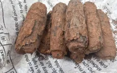 Tá hỏa phát hiện 8 quả đạn còn nguyên đầu đạn trong bao rác